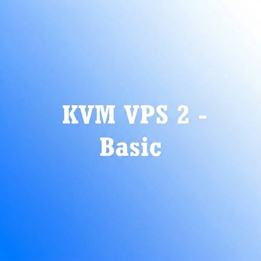 KVM VPS 2 - Basic
