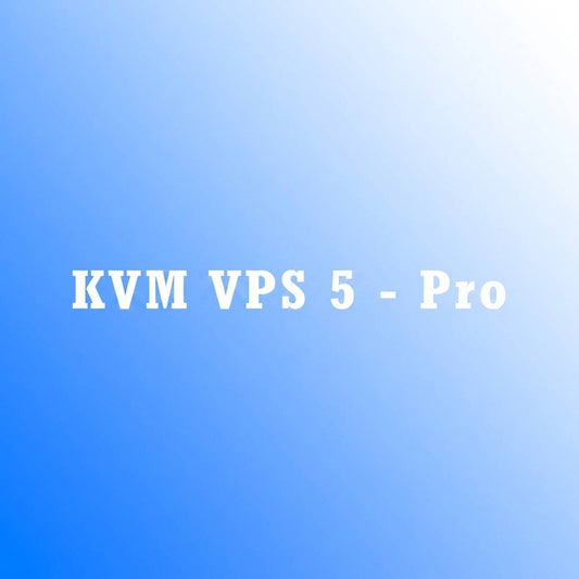KVM VPS 5 - Pro